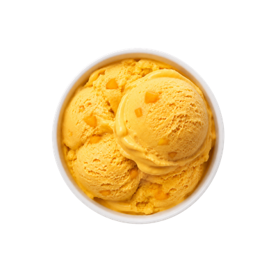 Glace Mangue 2 Boules