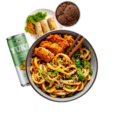 Udon + Side + Boisson + Dessert